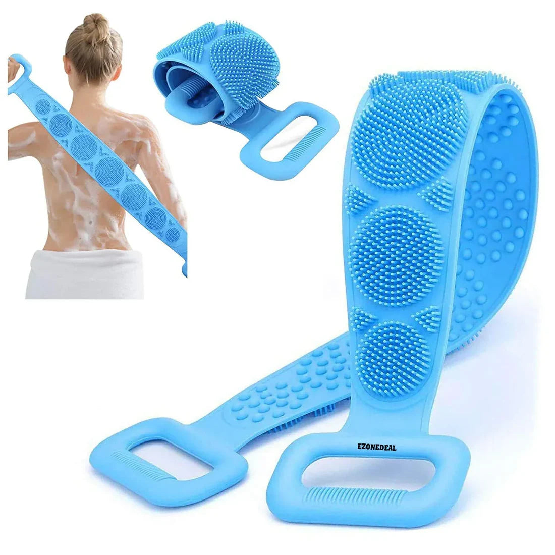 Cepillo Corporal de Silicona para Ducha ¡Limpieza y Renovación al Alcance de Tu Mano!