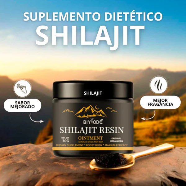 Shilajit Resin del Himalaya Energía pura y vitalidad natural, directo de las alturas