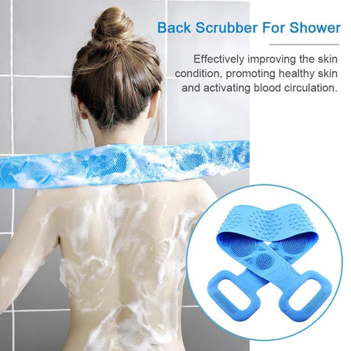 Cepillo Corporal de Silicona para Ducha ¡Limpieza y Renovación al Alcance de Tu Mano!