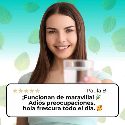 Deos™ Frescura total desde el interior, sin químicos y sin esfuerzo.