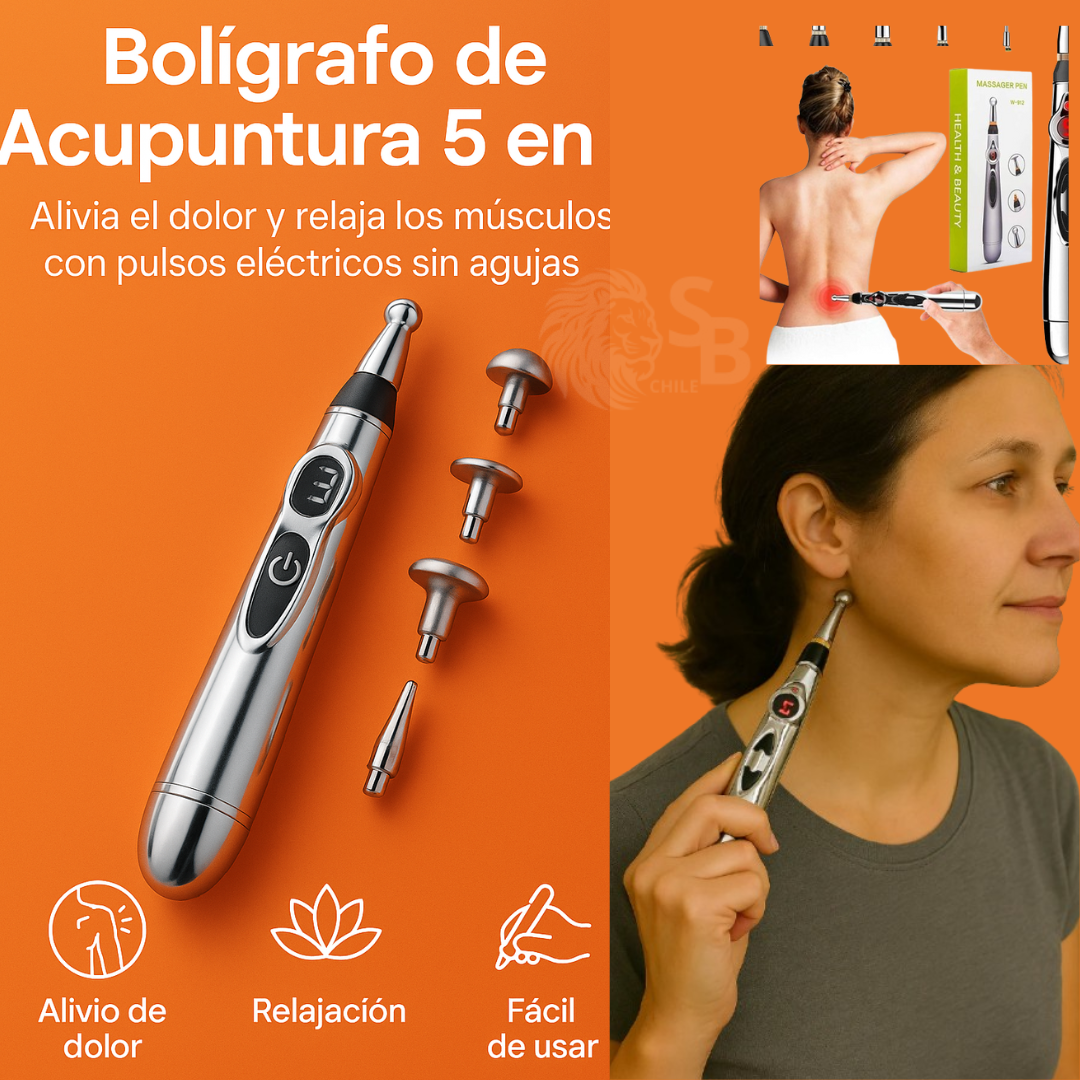 Bolígrafo de Acupuntura 5 en 1