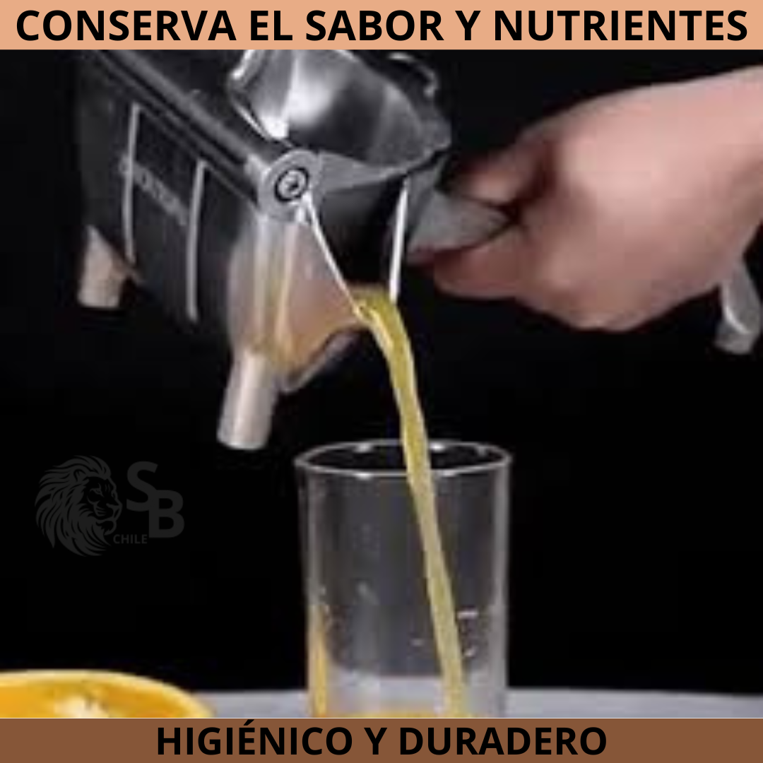 ZumoPro™ Exprimidor de Frutas Metálico