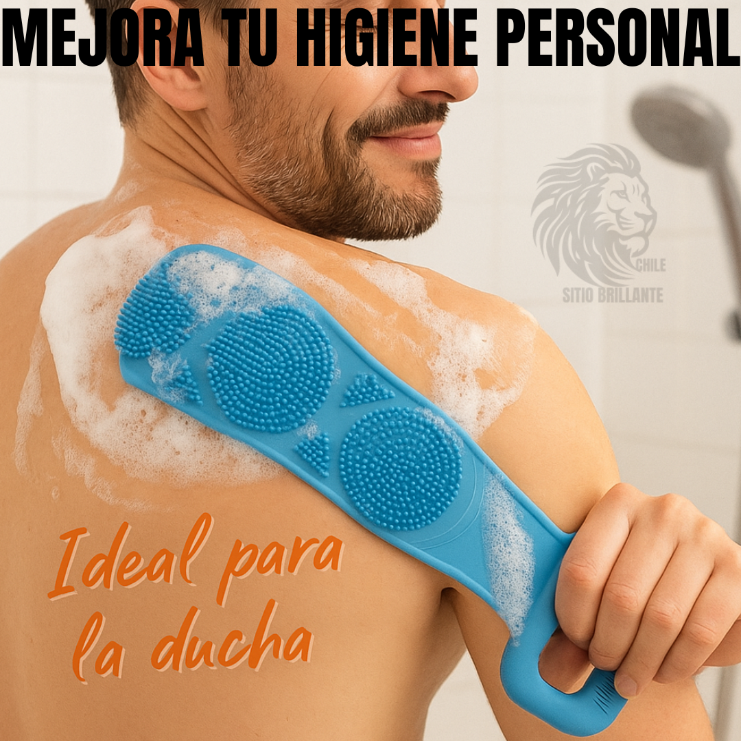 Cepillo Corporal de Silicona para Ducha ¡Limpieza y Renovación al Alcance de Tu Mano!