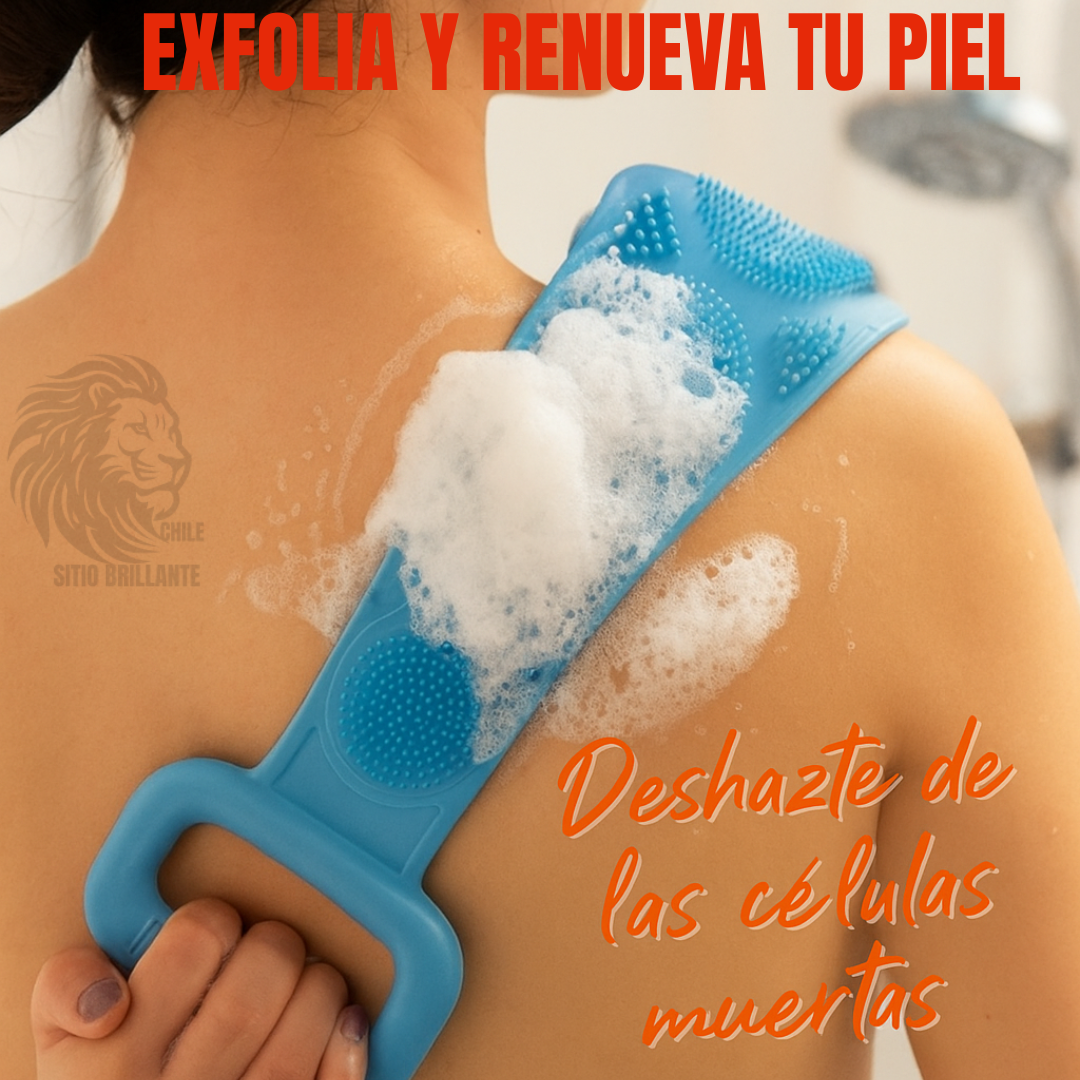 Cepillo Corporal de Silicona para Ducha ¡Limpieza y Renovación al Alcance de Tu Mano!