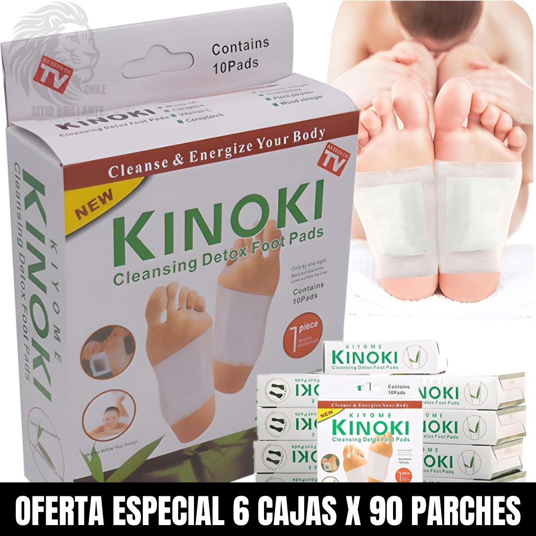 Parches Detox para Pies™ Elimina toxinas mientras duermes y despierta renovado