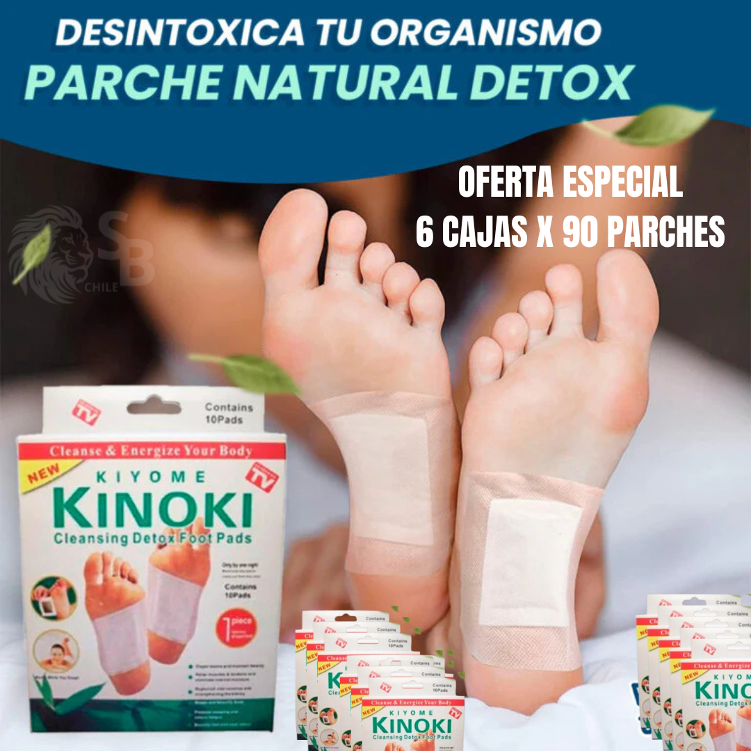 Parches Detox para Pies™ Elimina toxinas mientras duermes y despierta renovado
