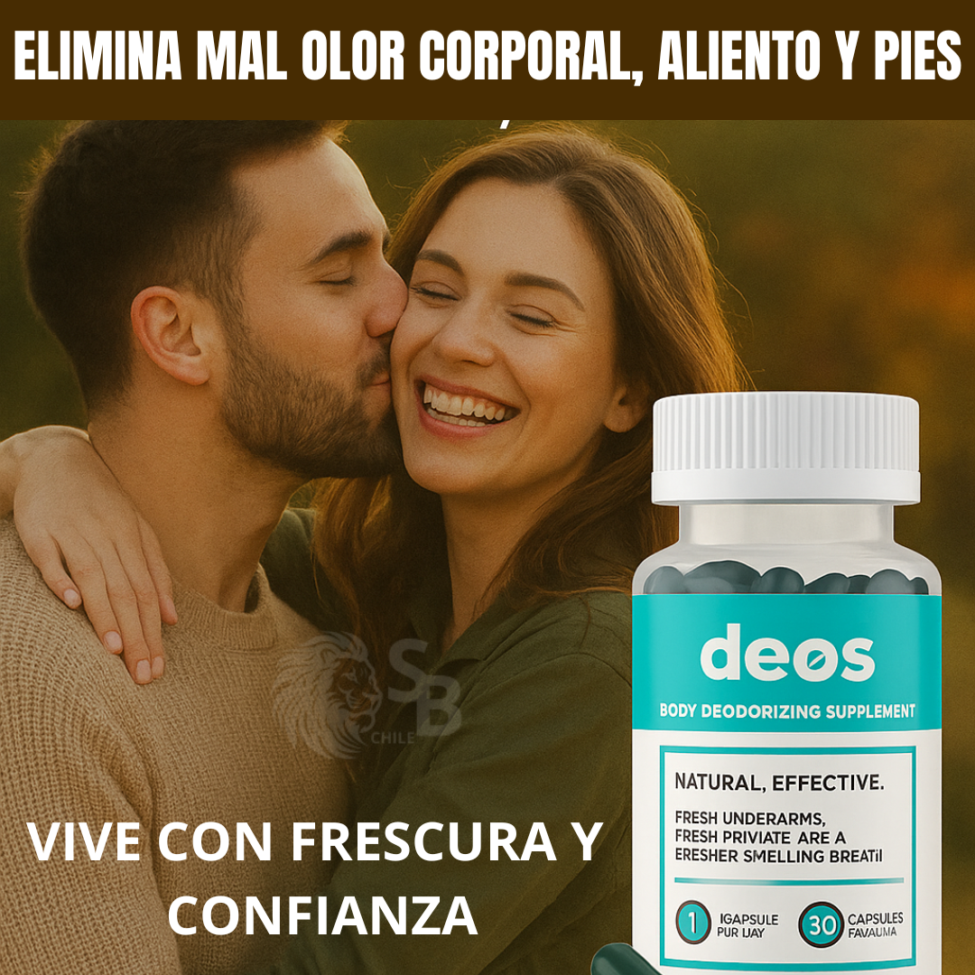 Deos™ Frescura total desde el interior, sin químicos y sin esfuerzo.