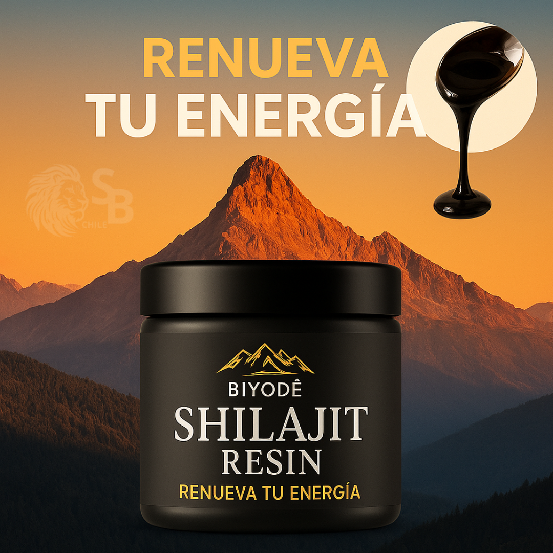 Shilajit Resin del Himalaya Energía pura y vitalidad natural, directo de las alturas