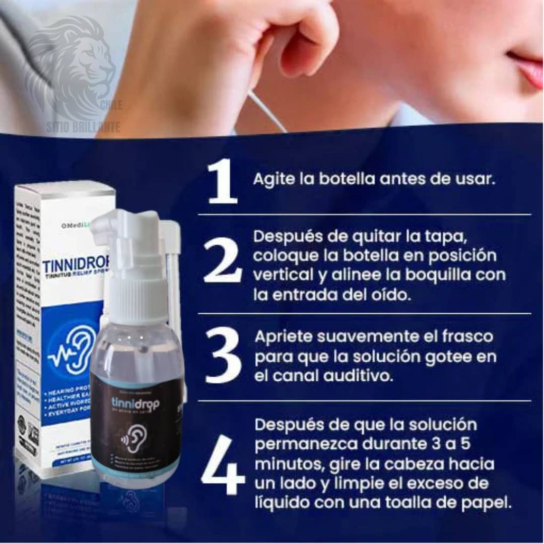 Tinnidrop Spray Limpiador de Oídos
