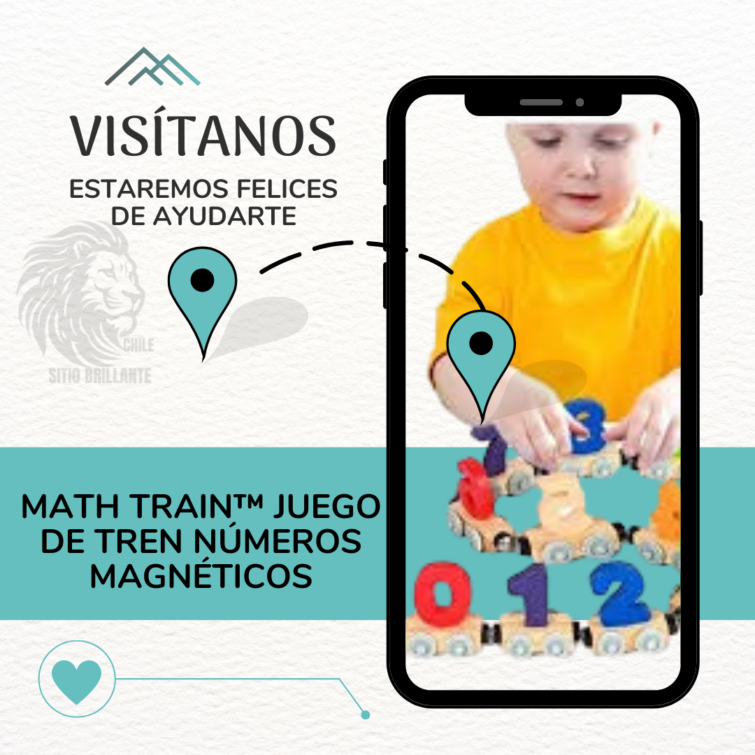 MACH TRAIN™ Juego de Tren Números Magneticos