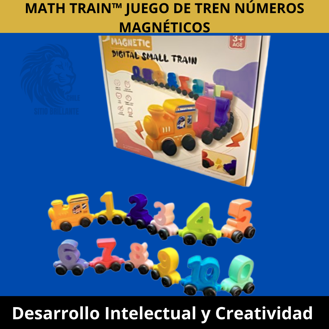 MACH TRAIN™ Juego de Tren Números Magneticos
