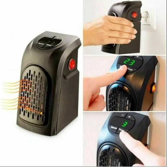 Mini Calefactor Adaptador Incluido