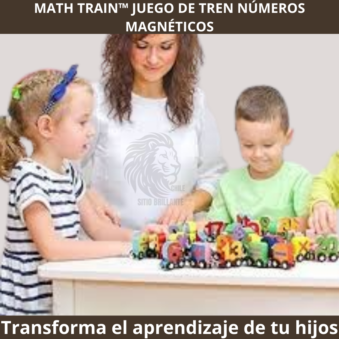 MACH TRAIN™ Juego de Tren Números Magneticos