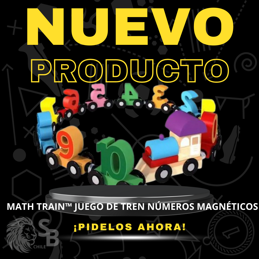 MACH TRAIN™ Juego de Tren Números Magneticos