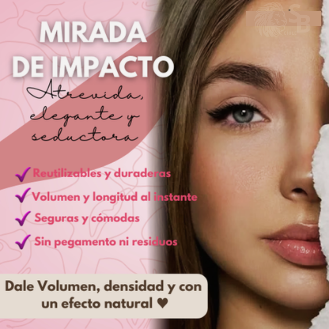 PESTAÑAS MAGNETICAS REUTILIZABLES