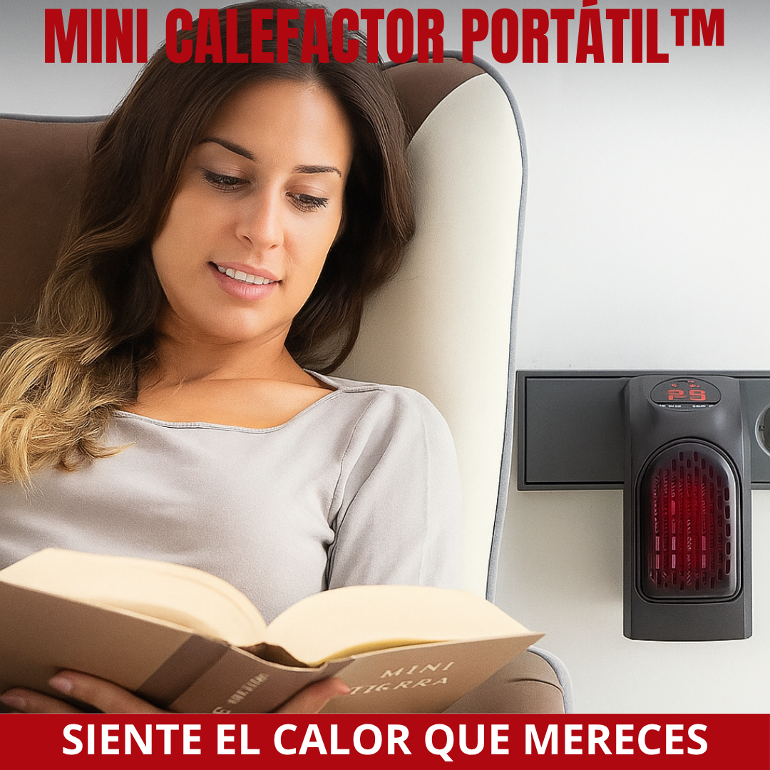 Mini Calefactor Adaptador Incluido