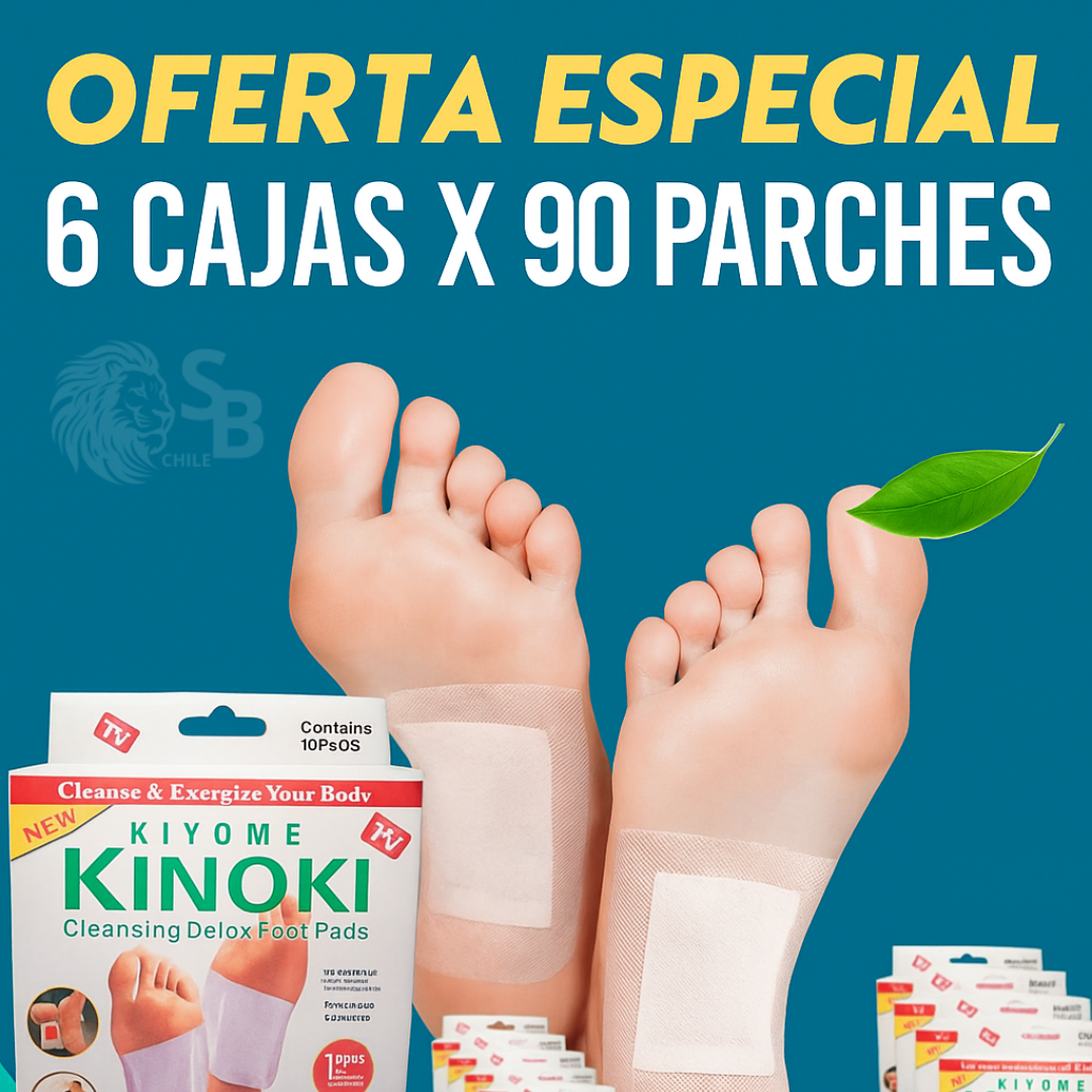 Parches Detox para Pies™ Elimina toxinas mientras duermes y despierta renovado