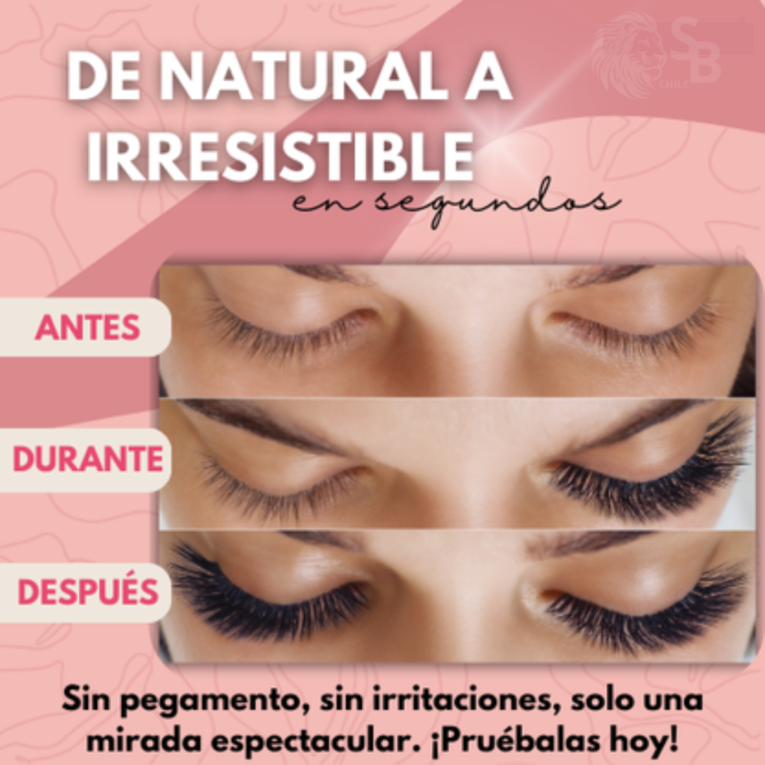PESTAÑAS MAGNETICAS REUTILIZABLES