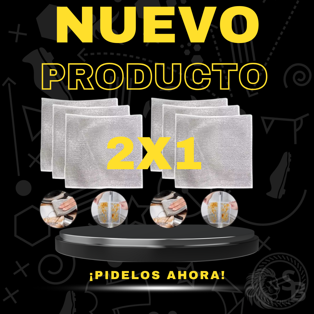 SET Pack 5 Paños De Limpieza Antiadheren
