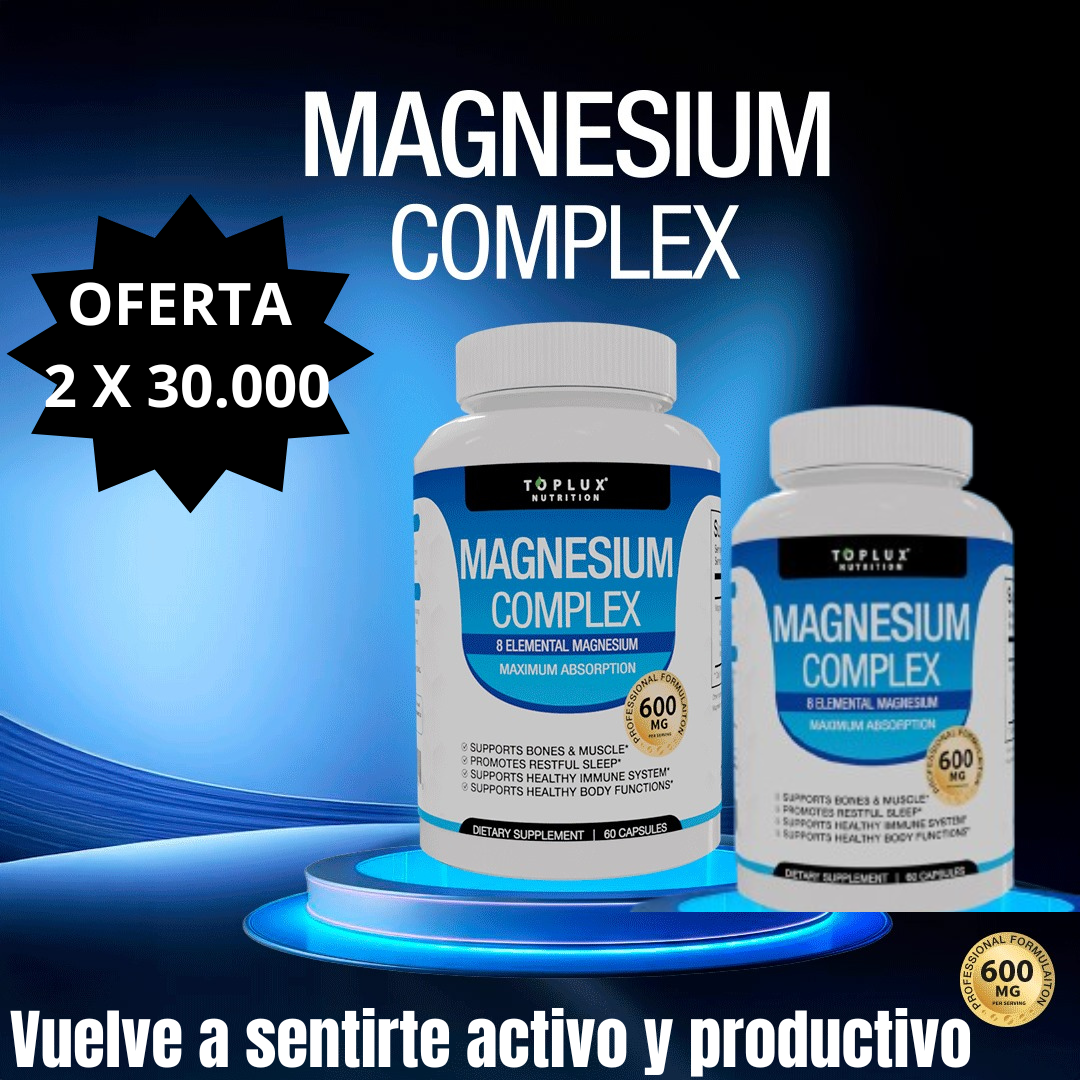 2x1  MAGNESIO COMPLEX 600MG