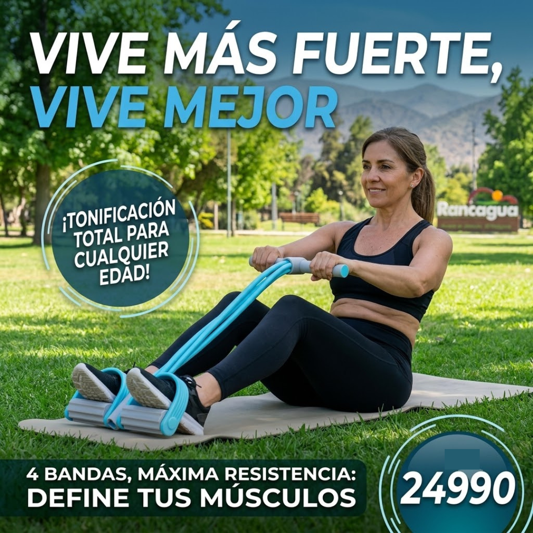 Bandas Elasticas Resistencia Con Pedal
