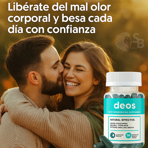 Deos™ Frescura total desde el interior, sin químicos y sin esfuerzo.