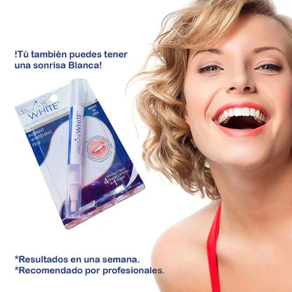 SonrisaFlash™  Sonrisa más blanca en solo minutos con nuestro Lápiz Blanqueador 2x1