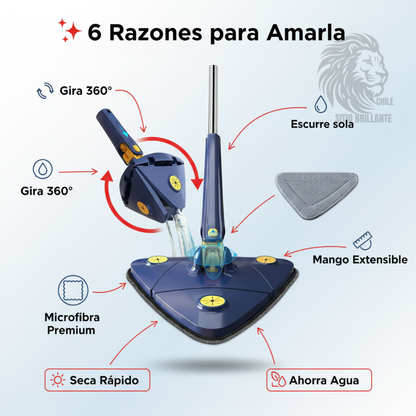 SpinClean™ 360 – Limpieza sin esfuerzo. Resultados que se notan.