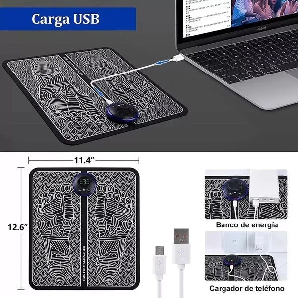 "NeuroFlex™: Alivio eléctrico para tus pies en solo minutos"