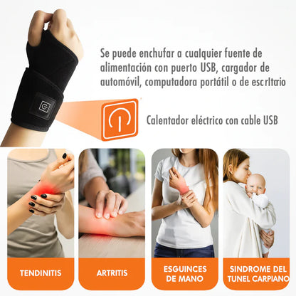 Muñequera Térmica  Alivio inmediato para tu muñeca desde la 1.ª puesta