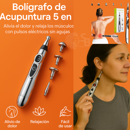 Bolígrafo de Acupuntura 5 en 1