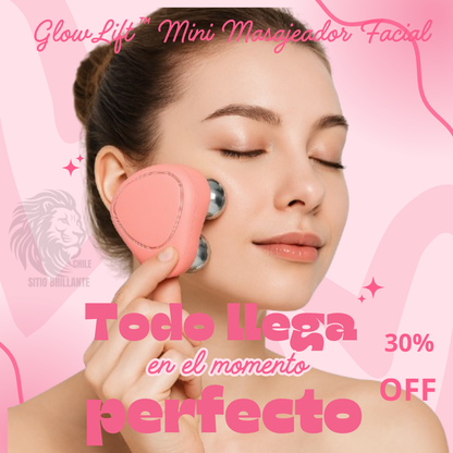 GlowLift™ Mini Masajeador Facial Microcorriente