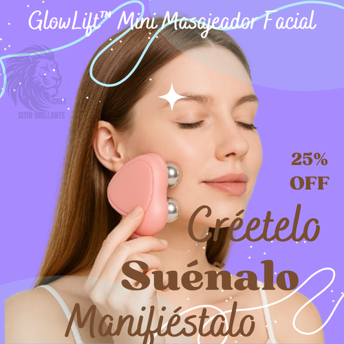 GlowLift™ Mini Masajeador Facial Microcorriente