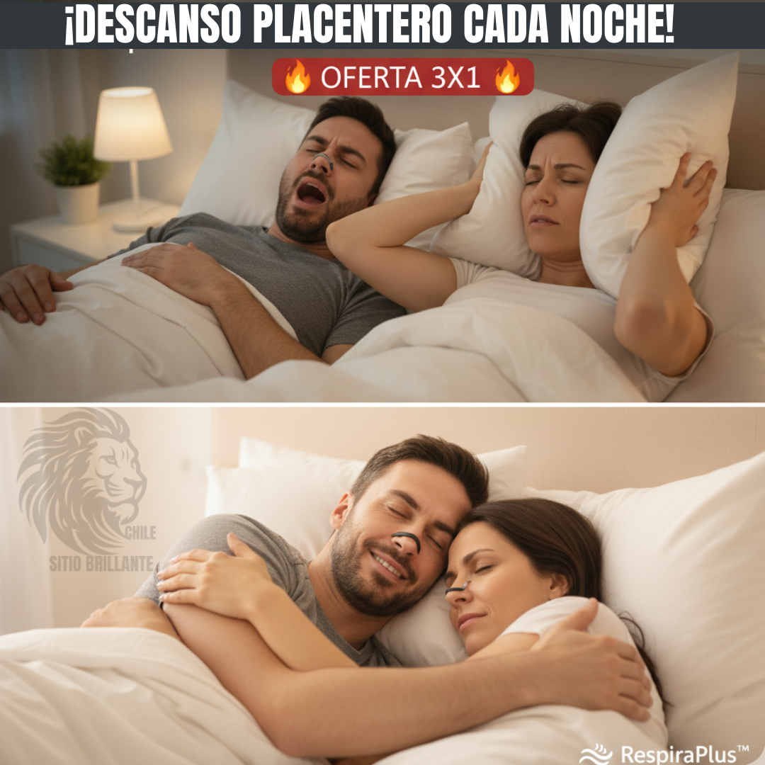 RespiraPlus™ Respira mejor, duerme mejor y rinde al máximo