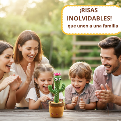 Parlanchín™ El Cactus que baila, canta e imita tu voz