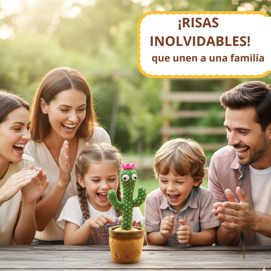 Parlanchín™ El Cactus que baila, canta e imita tu voz