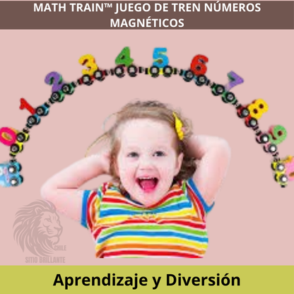 MACH TRAIN™ Juego de Tren Números Magneticos