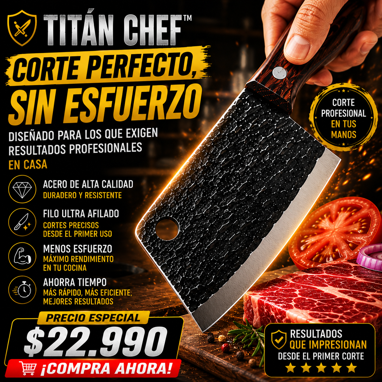 CUCHILLO DE CHEF