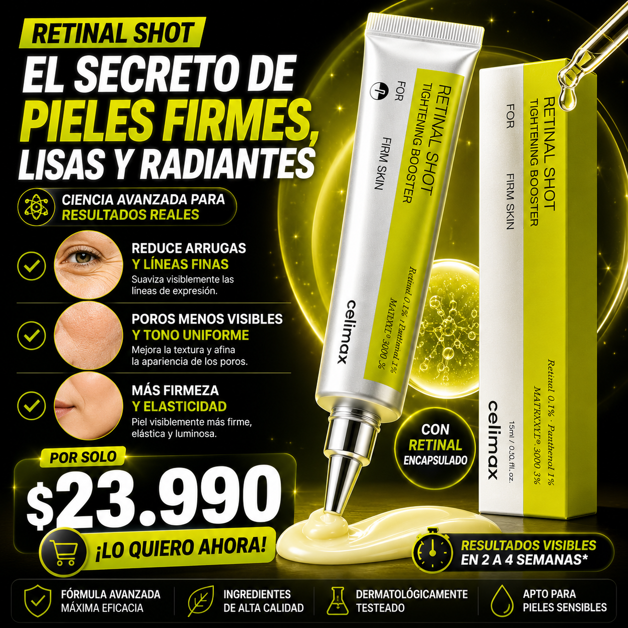 Celimax Crema Facial Antiarrugas Retinal