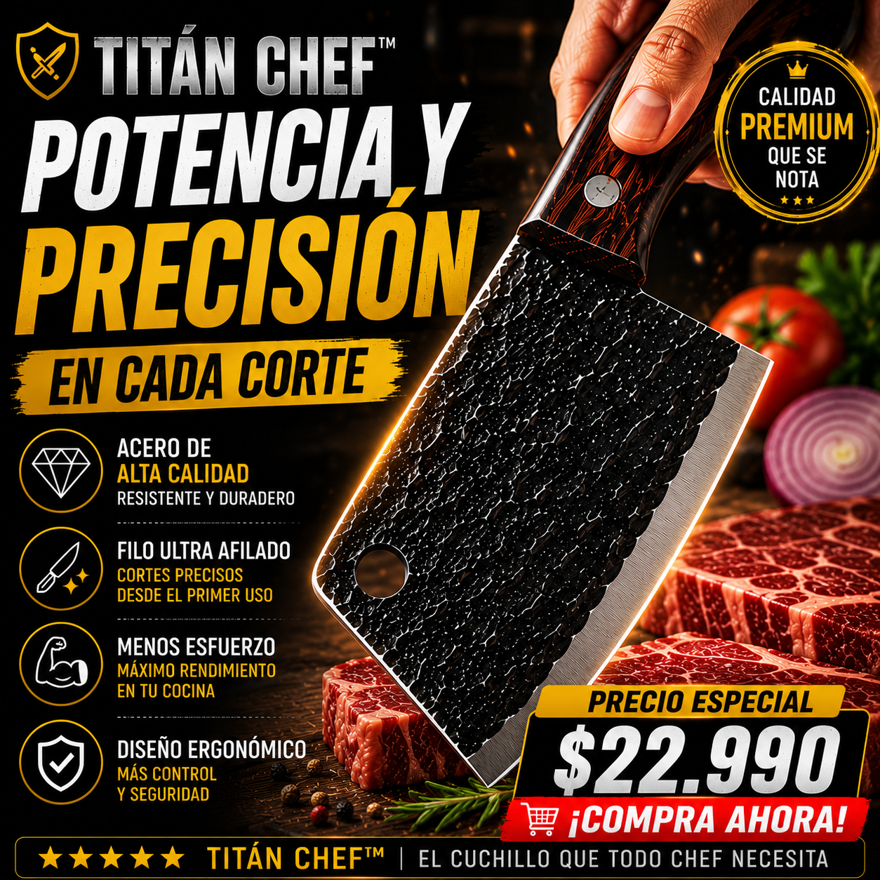 CUCHILLO DE CHEF