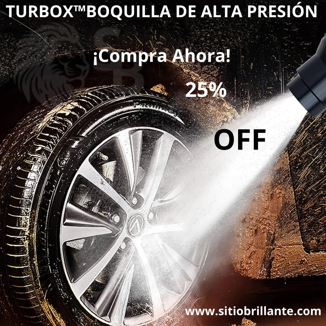 TURBOX™ Boquilla de Alta Presión