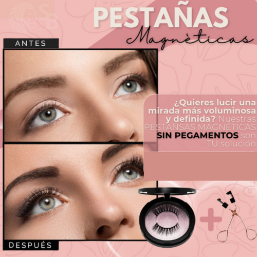 PESTAÑAS MAGNETICAS REUTILIZABLES
