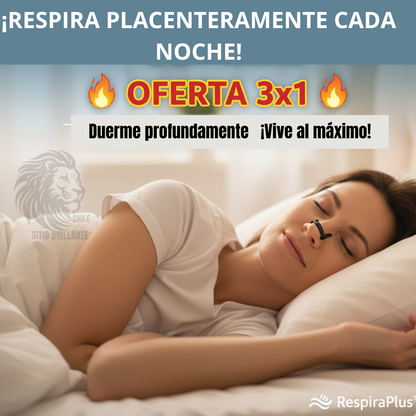 RespiraPlus™ Respira mejor, duerme mejor y rinde al máximo