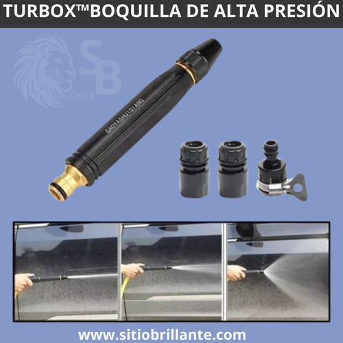 TURBOX™ Boquilla de Alta Presión