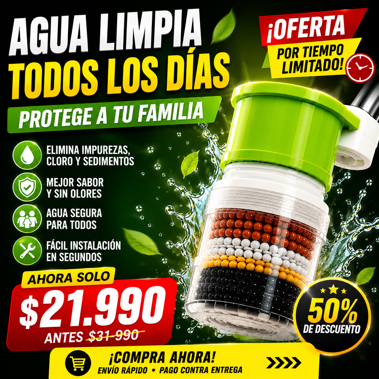 COMBO: | TRIPACK GRIFOS PURIFICACIONES