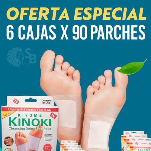 Parches Detox para Pies™  Elimina toxinas mientras duermes y despierta renovado