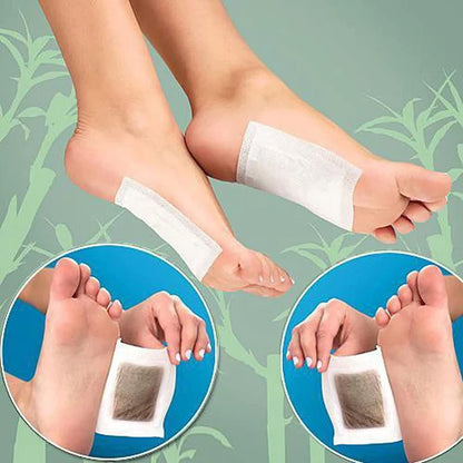Parches Detox para Pies™  Elimina toxinas mientras duermes y despierta renovado