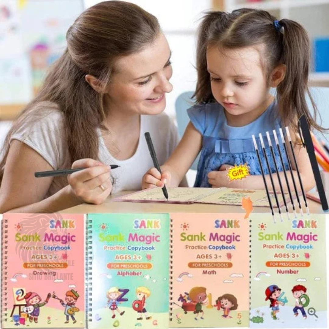 Set Cuaderno Magic Caligrafía Montessori