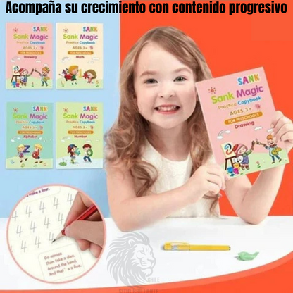 Set Cuaderno Magic Caligrafía Montessori